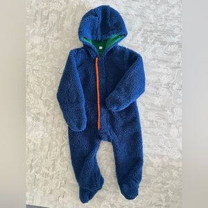 Magnetic Me Sherpa Footie Bunting baby 
 9-12months Footie Onesie